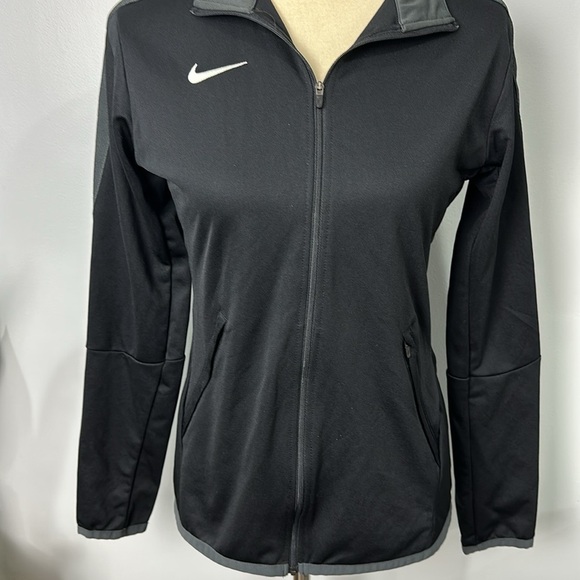 Nike Epic Womens Black Dri-Fit Full Zip Training Top Size Small - Picture 3 of 7